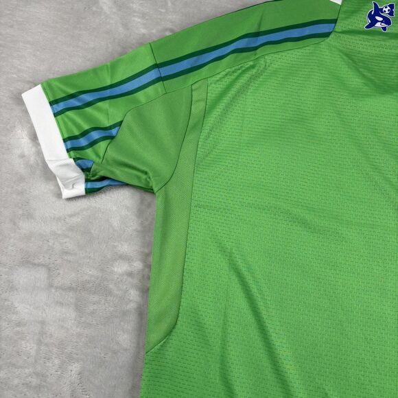Adidas Men’s Seattle Sounders Size XS Authentic Version Home Soccer Jersey MLS - Picture 9 of 14